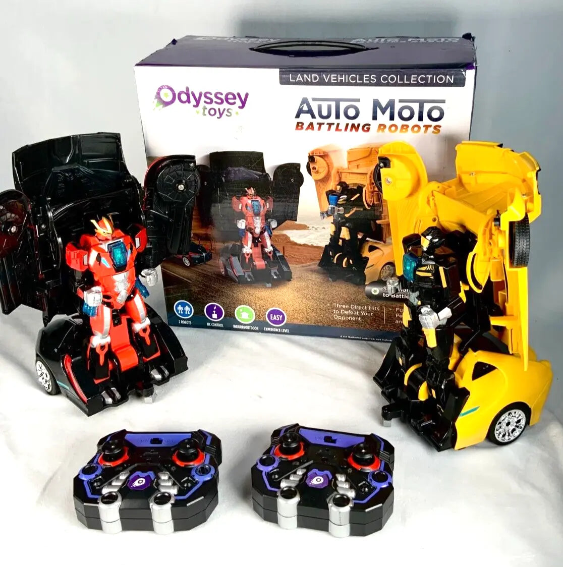 Transforming Battling Robots: The Ultimate Showdown in Speed and Skill!